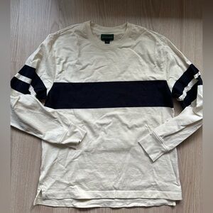 J. Crew Always 1984 Rugby Crewneck in Chest Stripe
